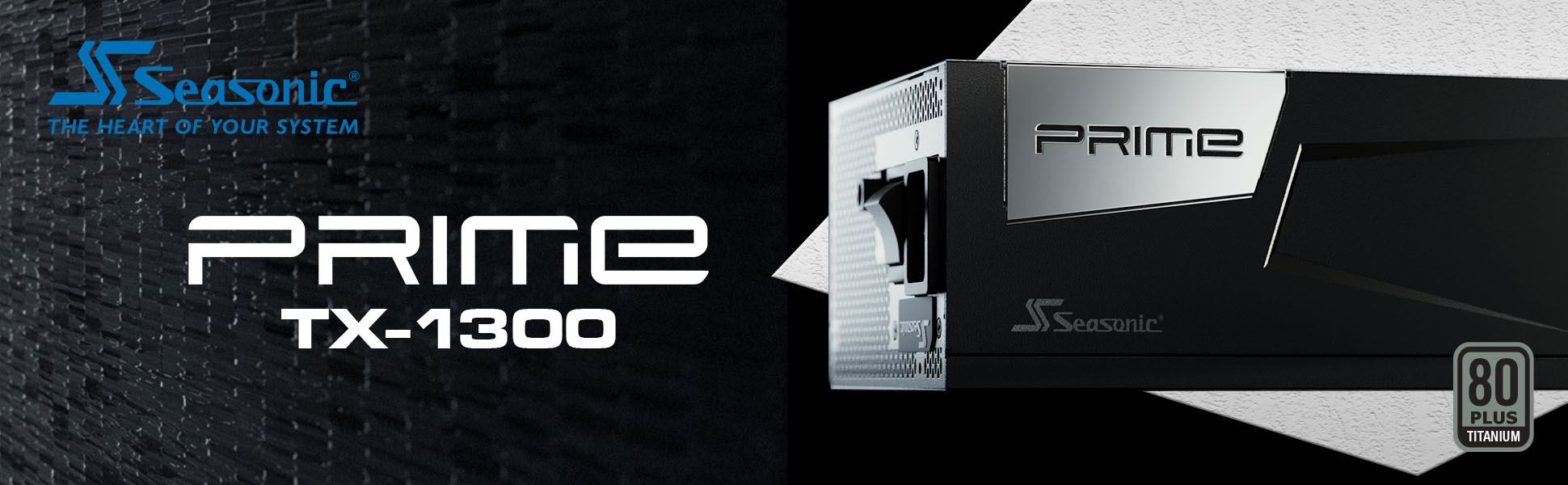 Seasonic PRIME TX-1300, 1300W 80+ Titanium, Full Modular, Fan Control ...